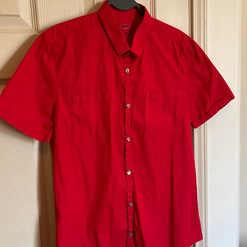 Hugo Boss short sleeve button up